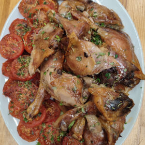 Pardikoiva confit mustsõstra kastmega 1kg